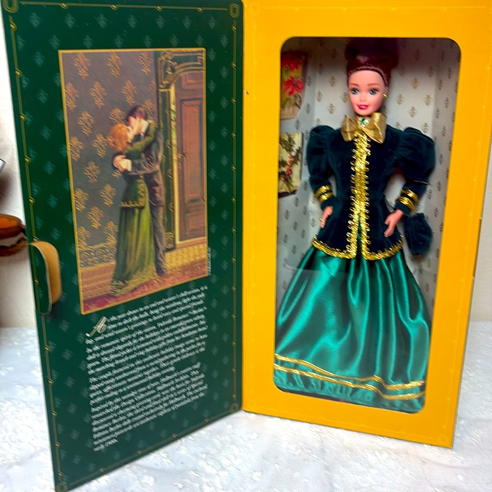 1996 Mattel Holiday Romance Barbie Hallmark 3rd in Series